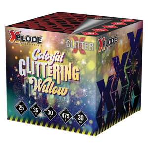 Foto auf Colourful Glittering Willow